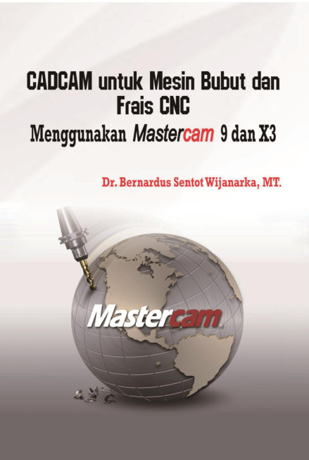 Sampul buku CADCAM untuk Mesin B...
